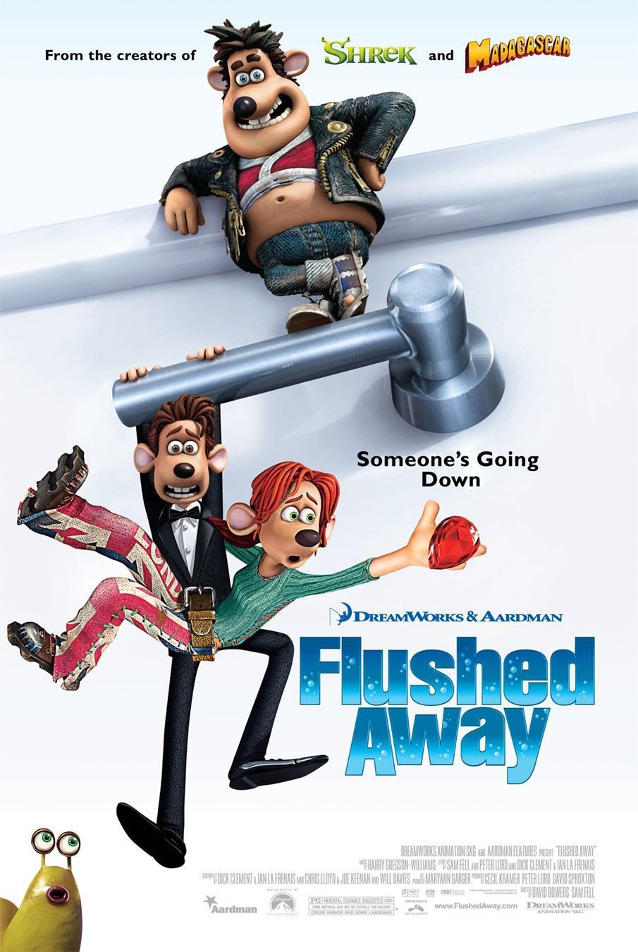 Poster of Flushed Away - Estados Unidos
