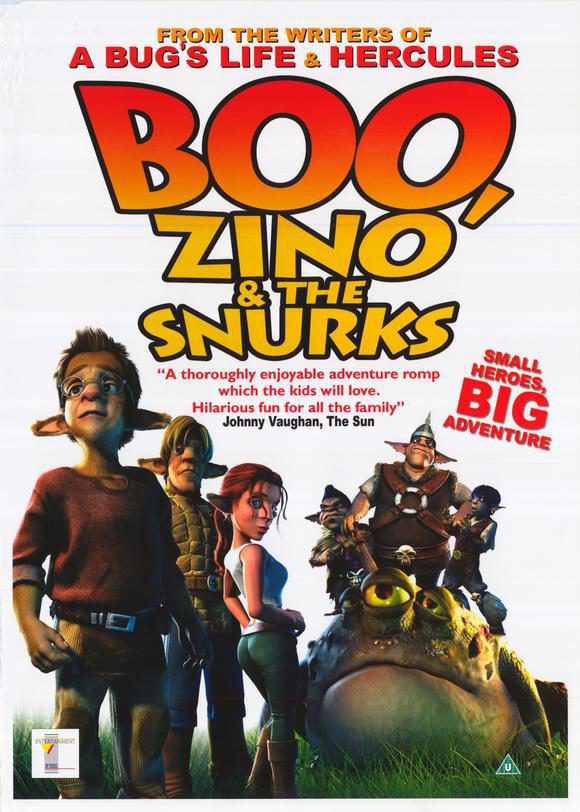 Poster of Boo, Zino & the Snurks - Reino Unido