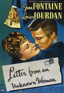 Poster Letter from an Unknown Woman