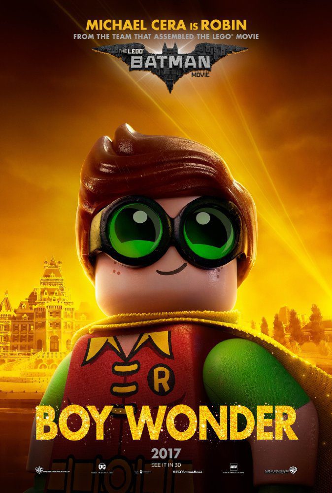 Poster of The Lego Batman Movie - Póster individual Robin