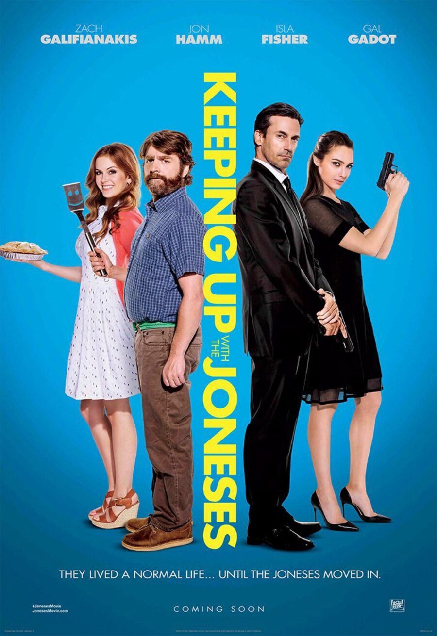 Poster of Keeping Up with the Joneses - 'Keeping Up with the Joneses' Official Poster