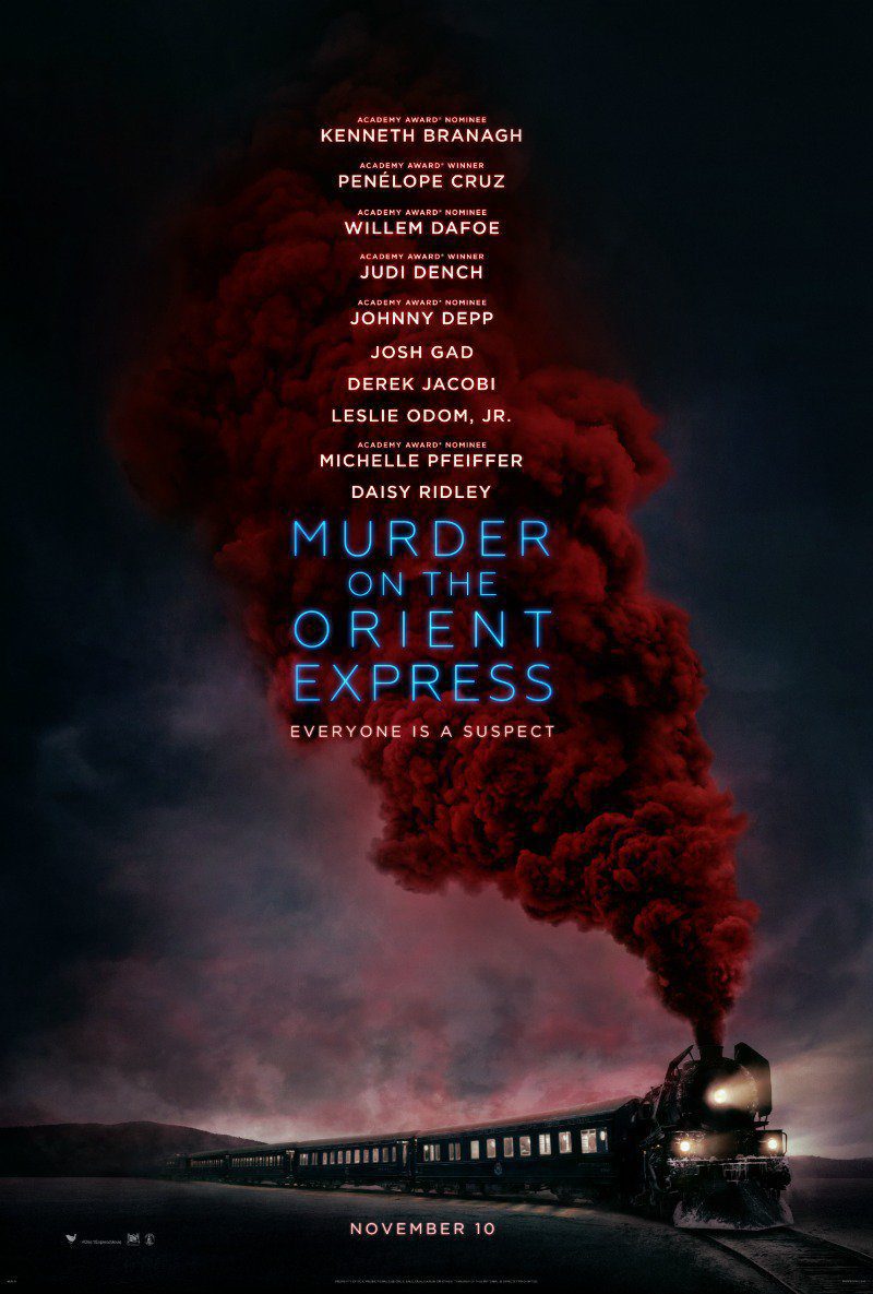  poster for Murder on the Orient Express