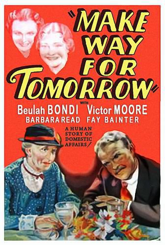Poster of Make Way for Tomorrow - Estados Unidos