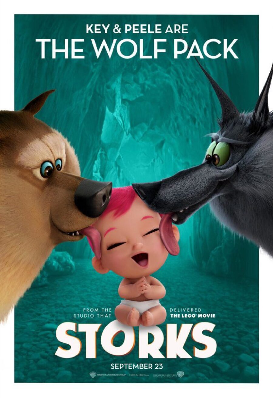 Poster of Storks - Los lobos