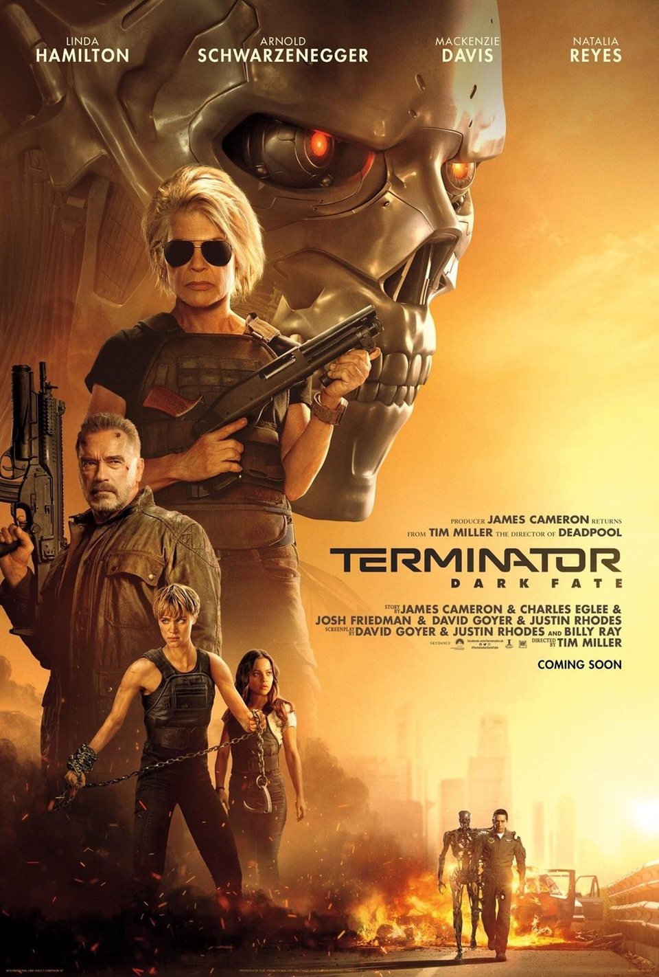 Poster of Terminator: Dark Fate - Cartel Reino Unido