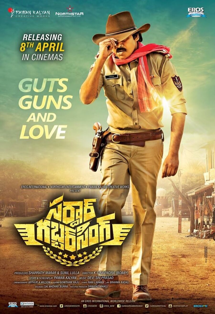 Poster of Sardar Gabbar Singh - Reino Unido 3