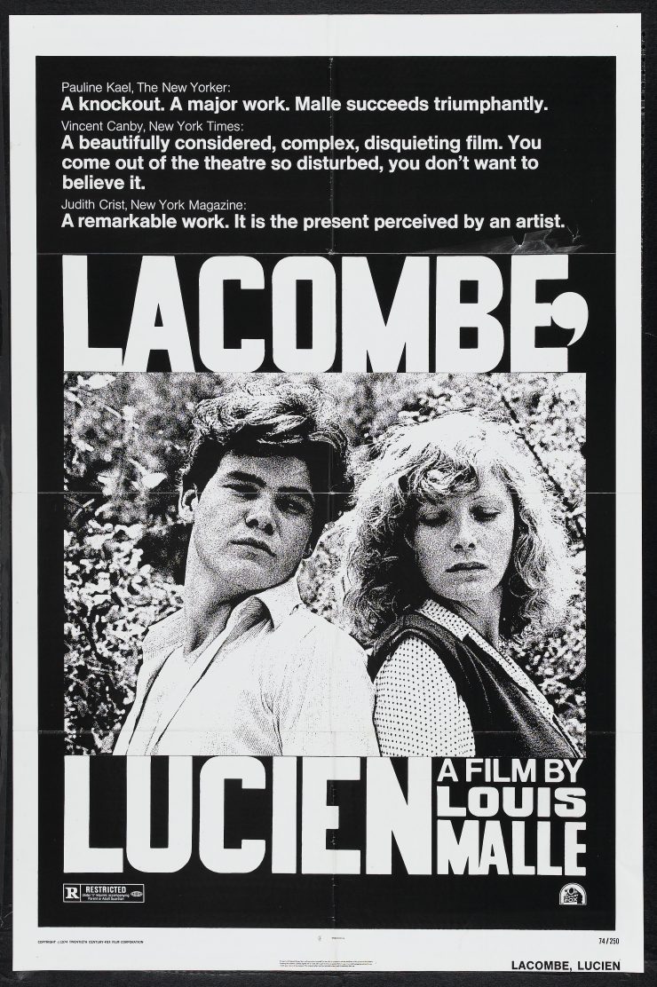 Poster of Lacombe Lucien - Estados Unidos