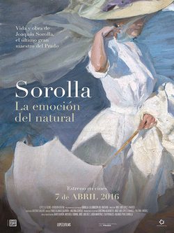 Poster Sorolla, la emoción del natural