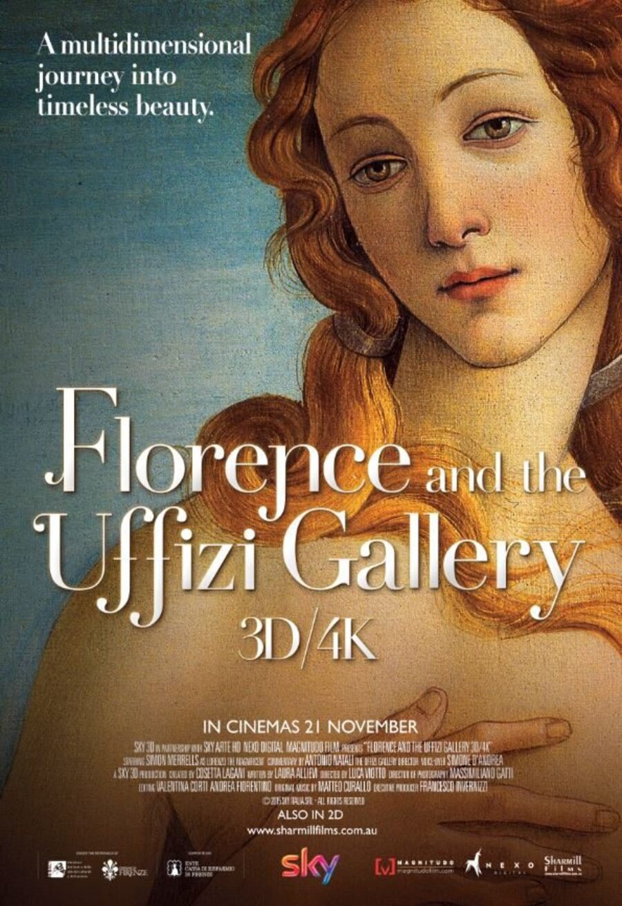 Poster of Florence and the Uffizi Galley - Reino Unido