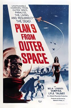 Poster Plan 9 from Outer Space