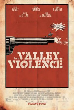 Poster In a Valley of Violence