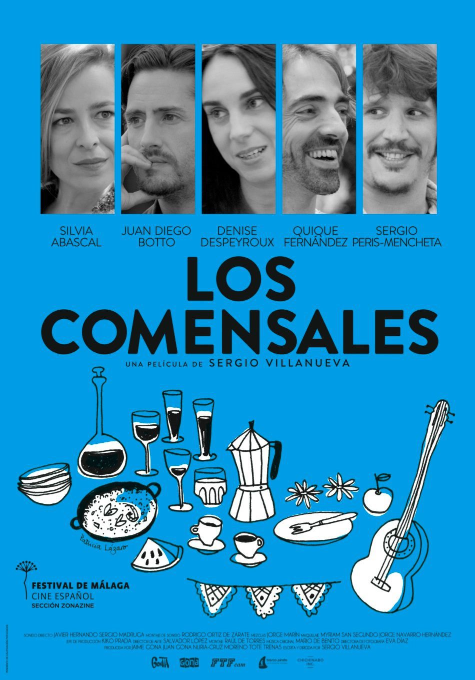 Poster of Los comensales - España