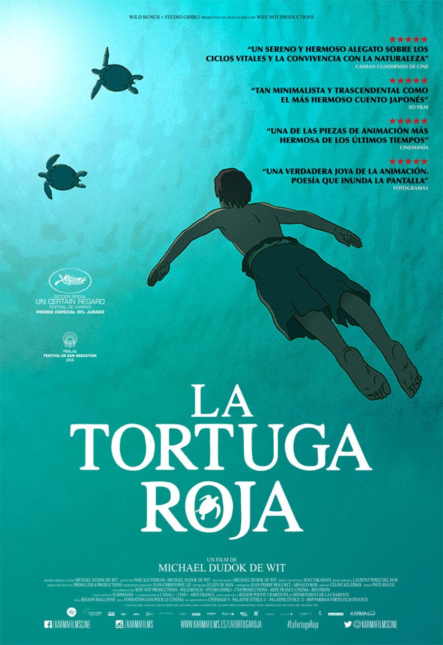 Poster of The Red Turtle - España #2