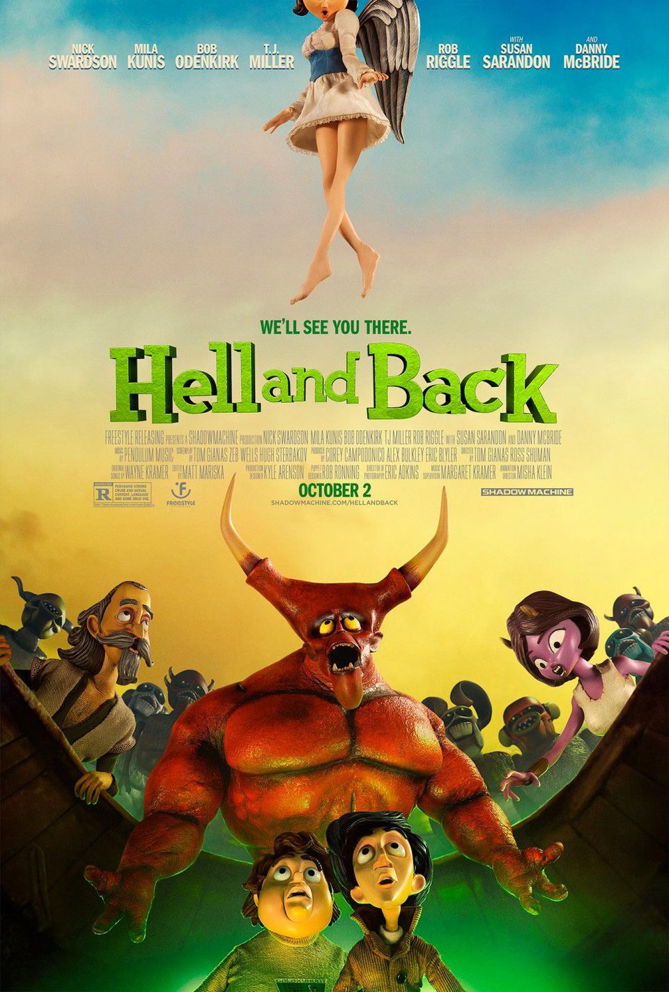 Poster of Hell and Back - EE.UU