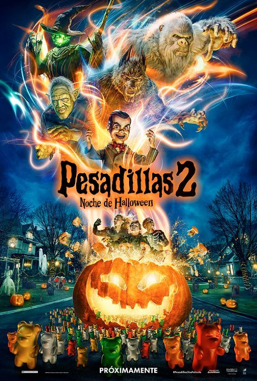 Poster of Goosebumps 2: Haunted Halloween - 'Pesadillas 2: Noche Halloween'