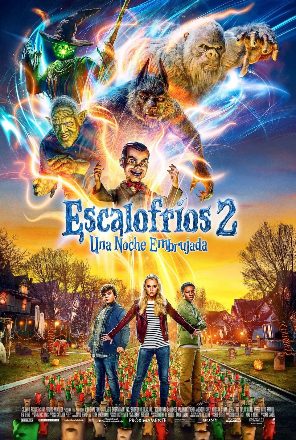 Poster of Goosebumps 2: Haunted Halloween - 'Escalofríos 2: Una Noche Embrujada'