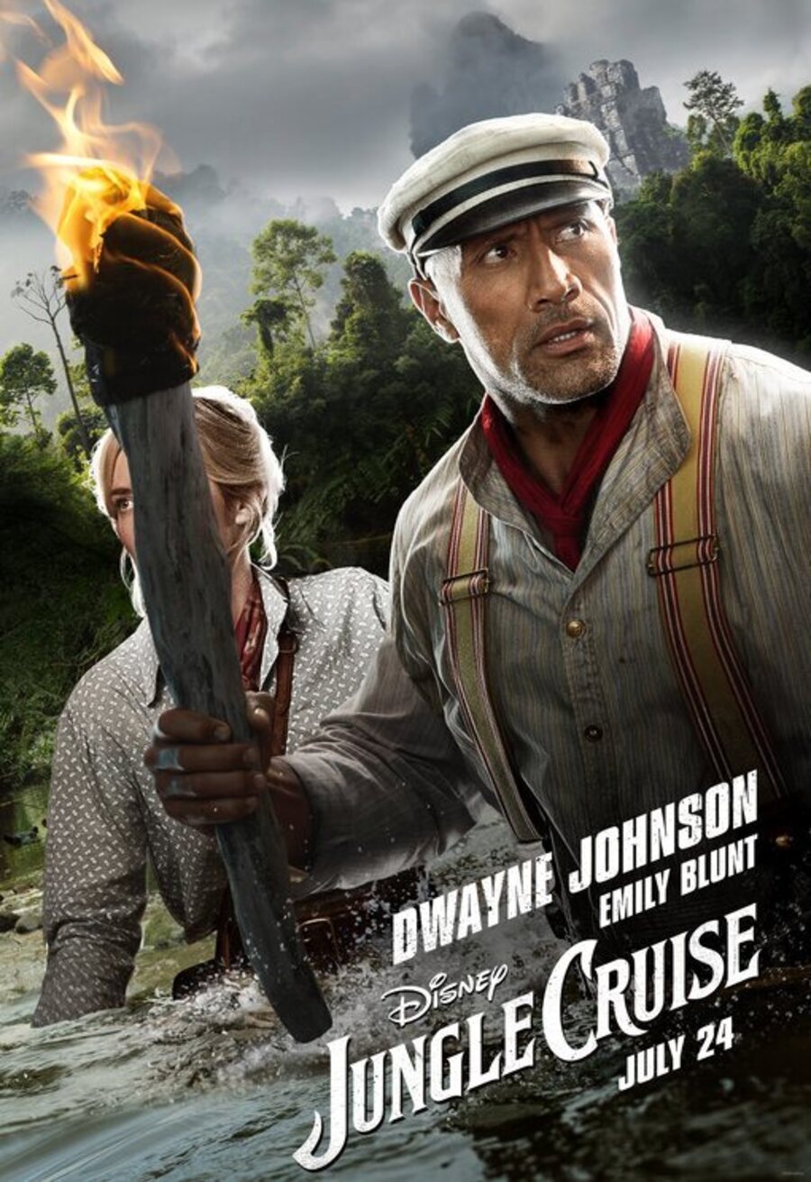 Poster of Jungle Cruise - Dwayne Johnson