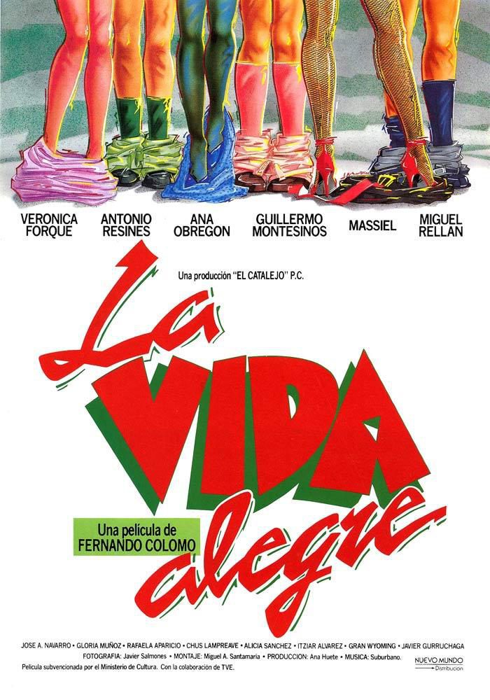 Poster of La vida alegre - España