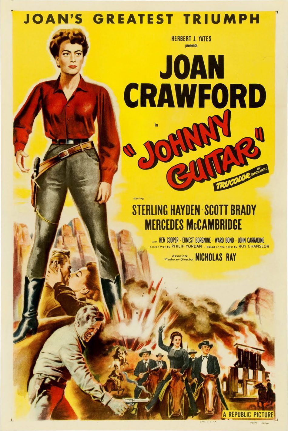 Poster of Johnny Guitar - Internacional