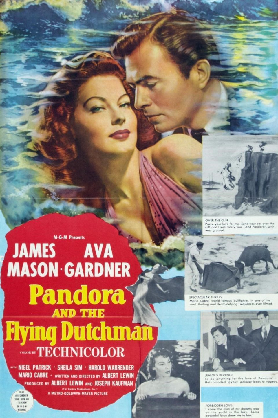 Poster of Pandora and the Flying Dutchman - Estados Unidos