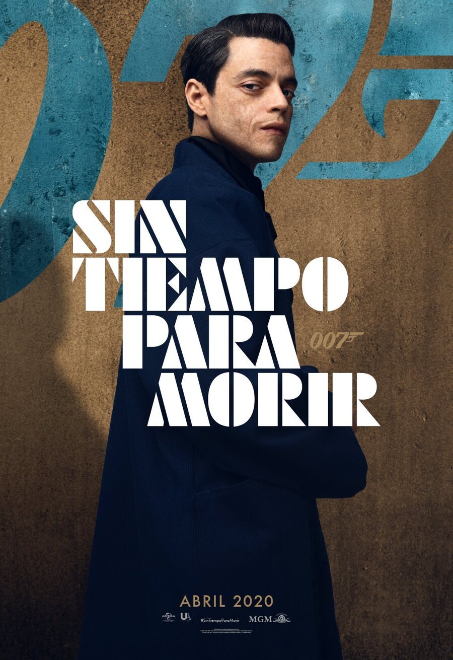 Poster of No Time To Die - Póster personaje Safin