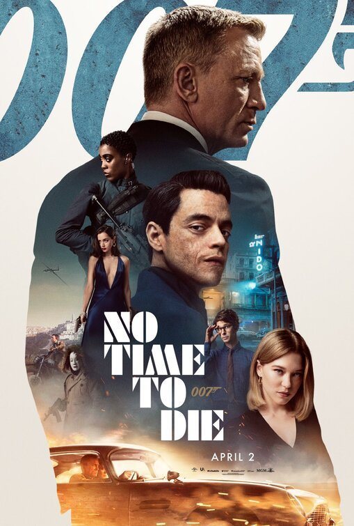 Poster of No Time To Die - 'No time to die' #2
