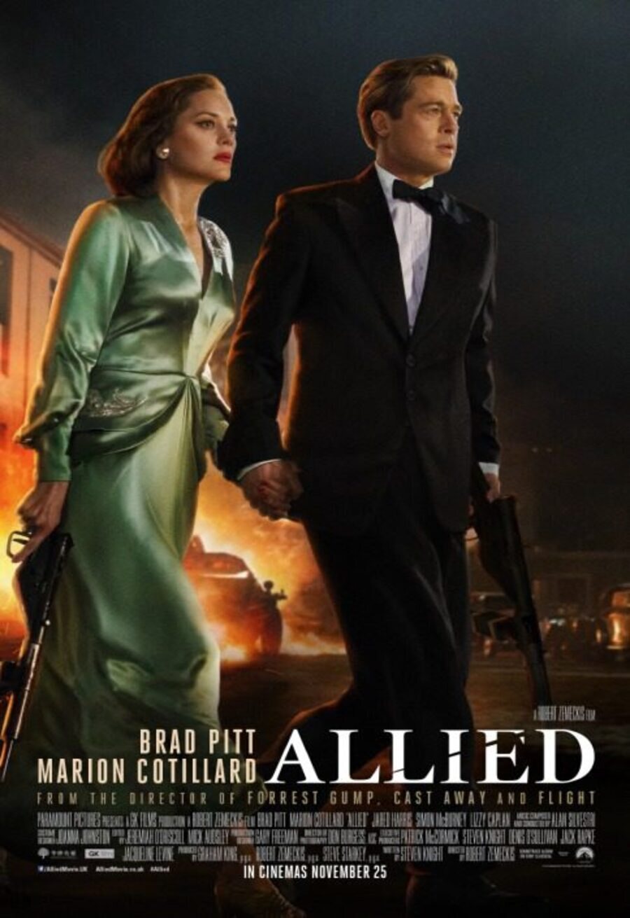 Poster of Allied - Estados Unidos #2