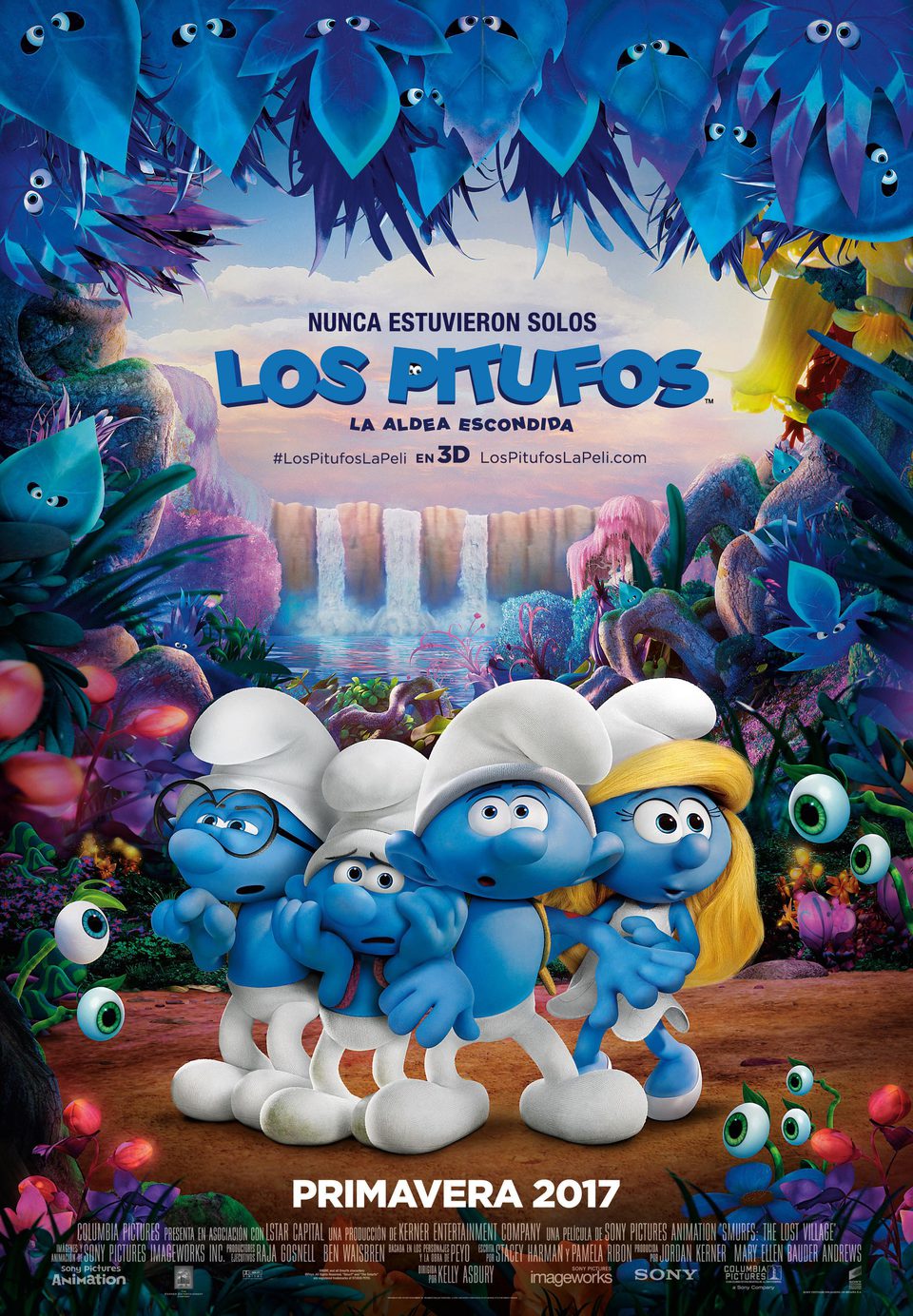 Poster of Smurfs: The Lost Village - 