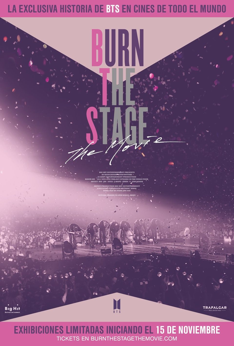 Poster of Burn the Stage: The Movie - Español