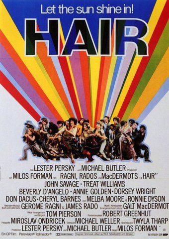 Poster of Hair - Estados Unidos
