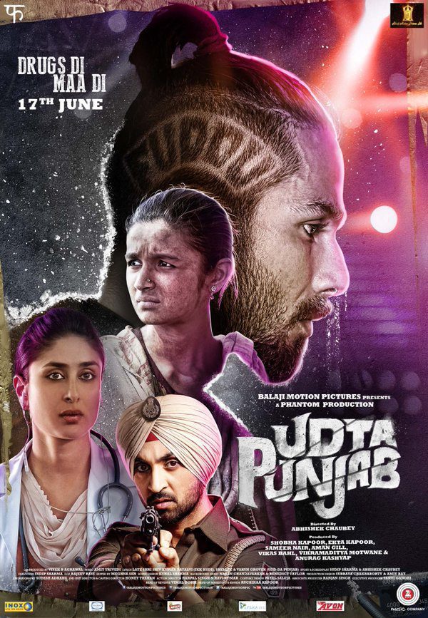 Poster of Udta Punjab - UK