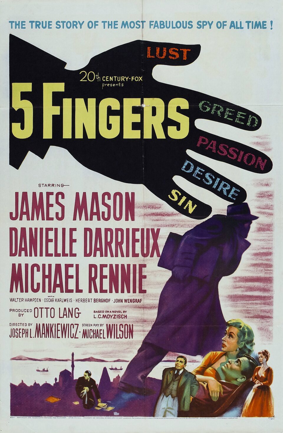 Poster of 5 Fingers - Estados Unidos
