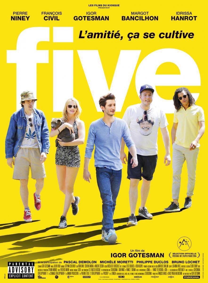 Poster of Five - Francia