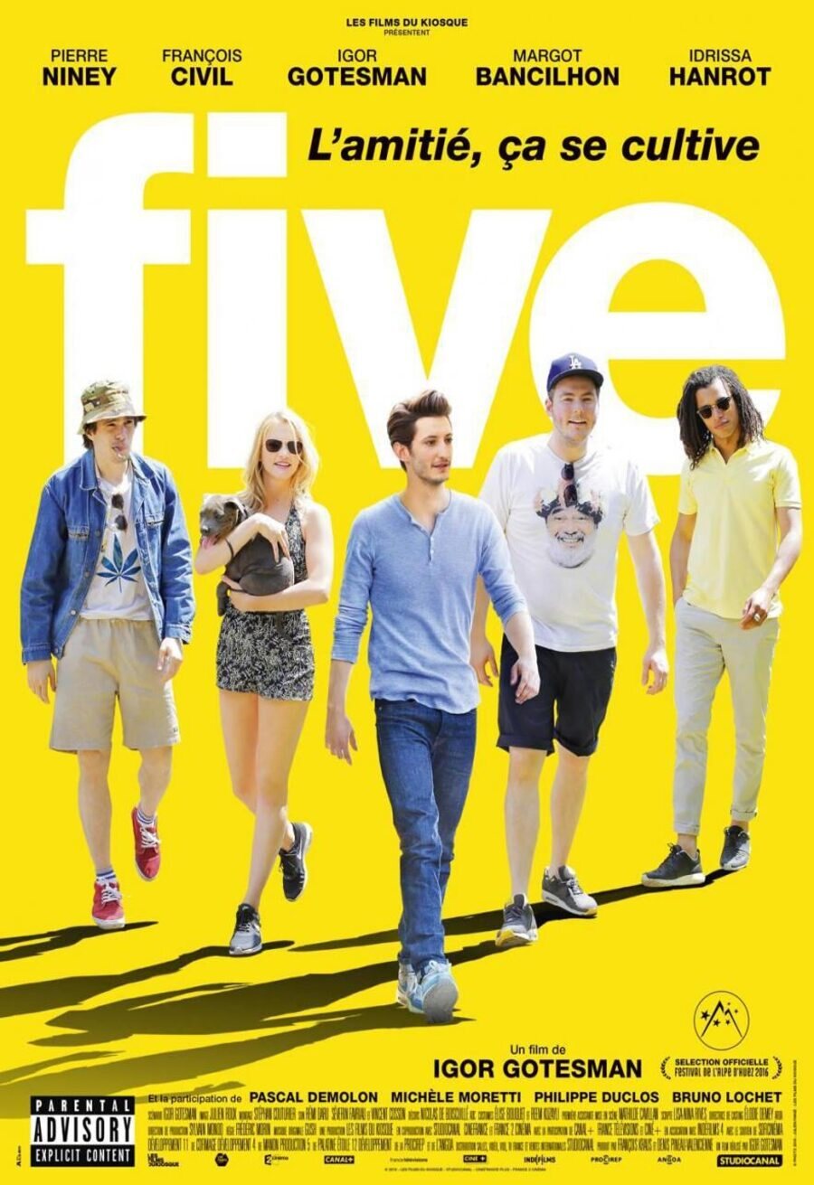 Poster of Five - Francia