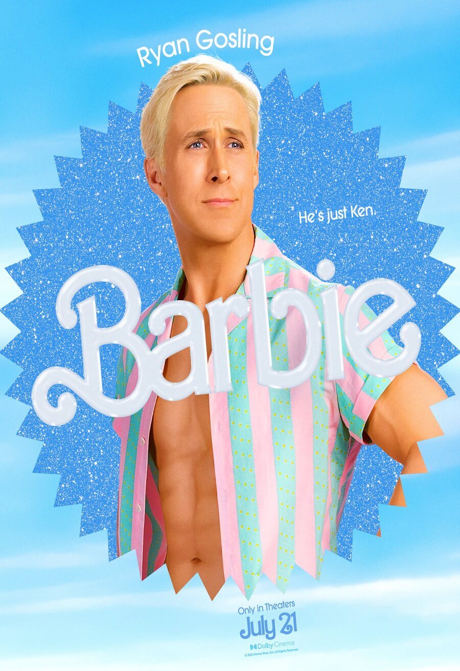 Poster of Barbie - Ryan Gosling