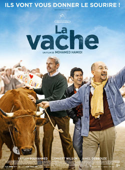 La vache (2016) Cartel francés