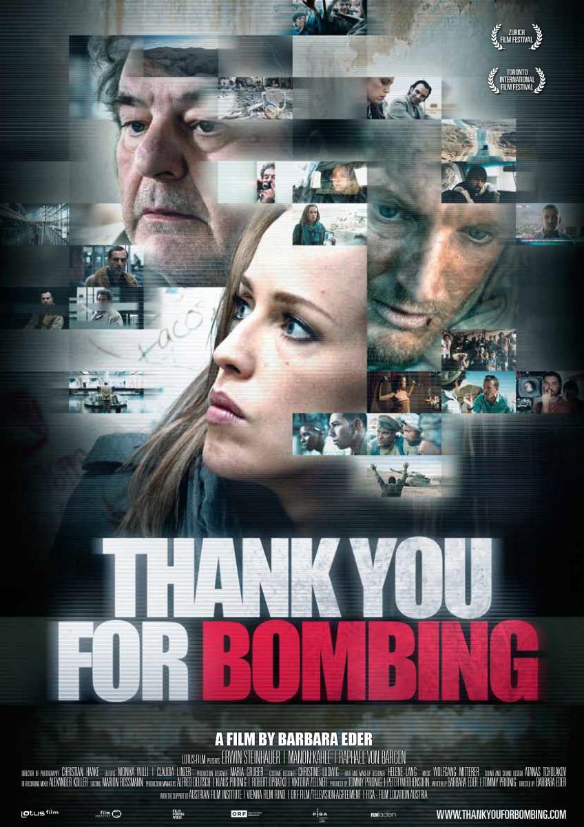 Poster of Thank you for the bombing - Internacional