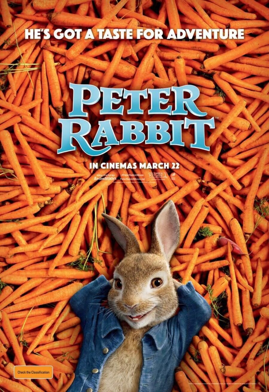 Poster of Peter Rabbit - Reino Unido