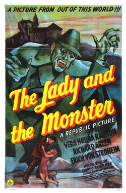 The Lady and the Monster poster