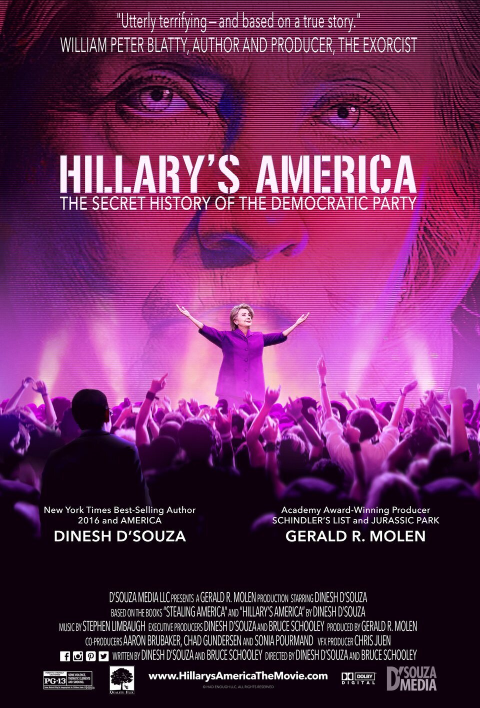 Poster of Hillary's America: The Secret History of the Democratic Party - Estados Unidos