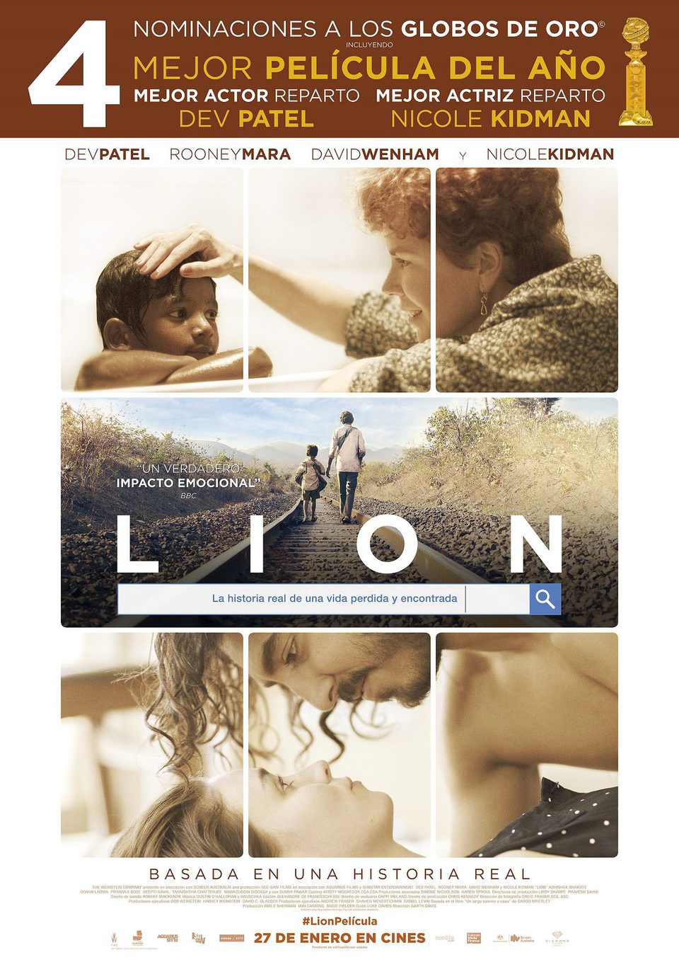 Poster of Lion - Globos de Oro