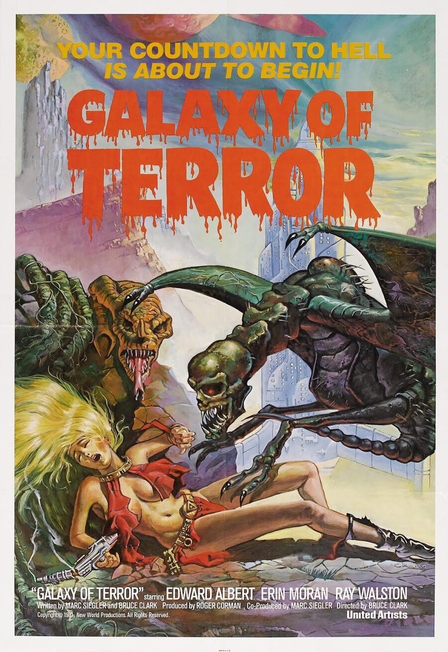 Poster of Galaxy of Terror - EE.UU