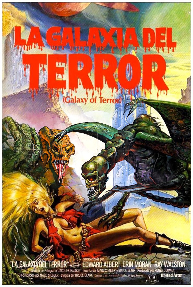 Poster of Galaxy of Terror - España