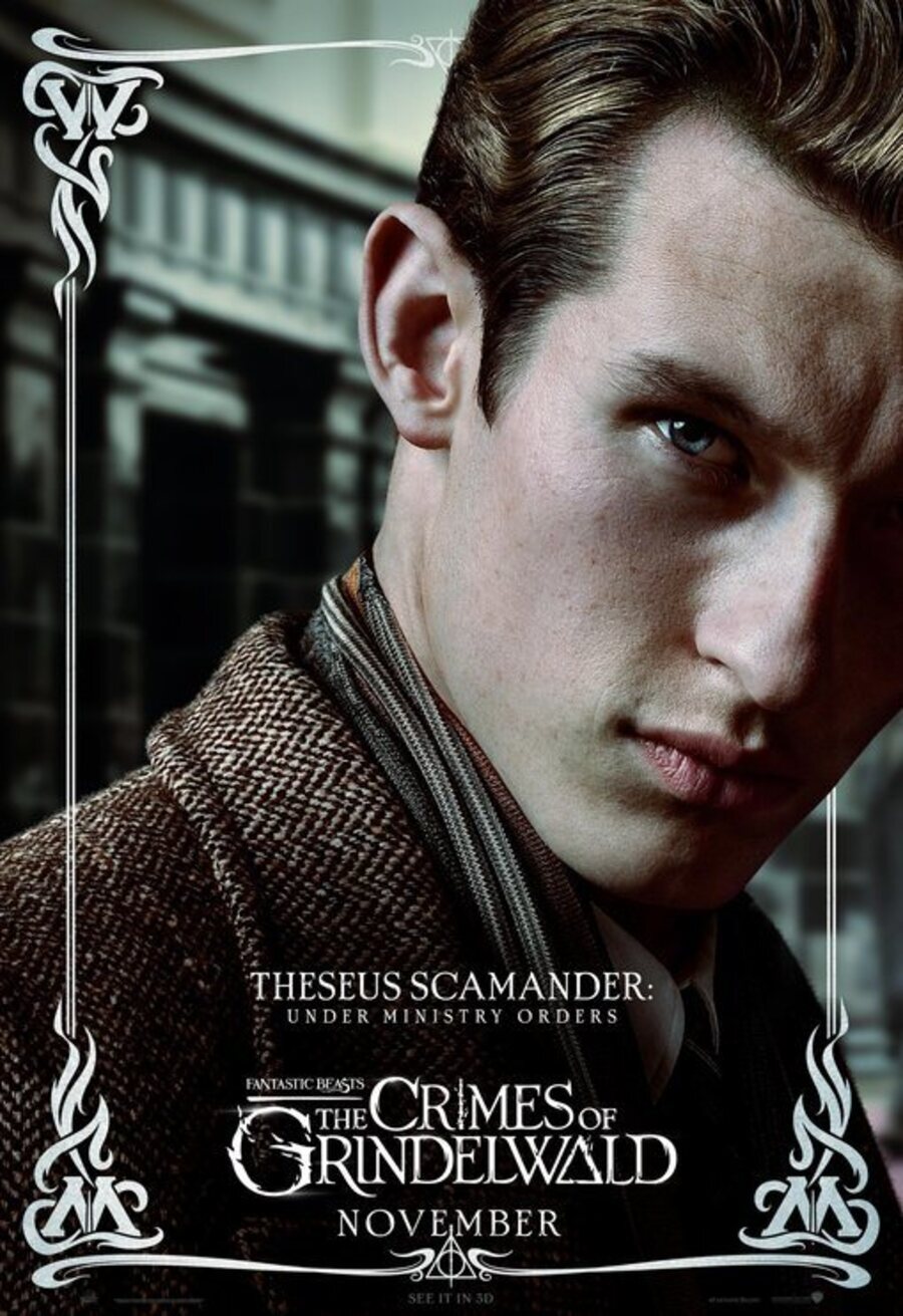 Poster of Fantastic Beasts: The Crimes of Grindelwald - Theseus Scamander