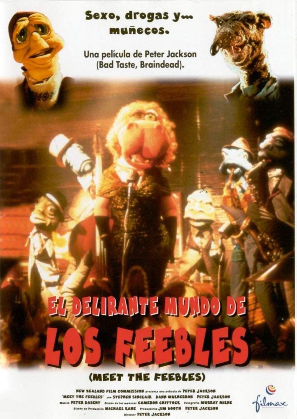 Poster of Meet the Feebles - España