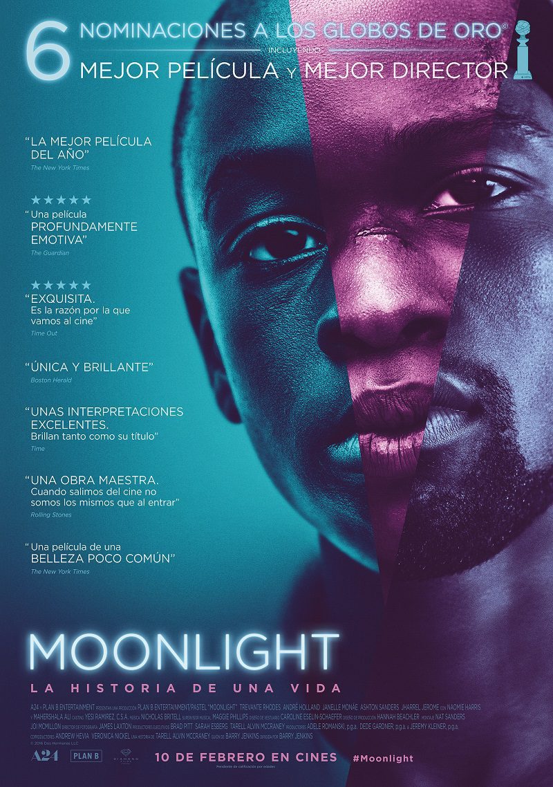 Poster of Moonlight - Globos de Oro