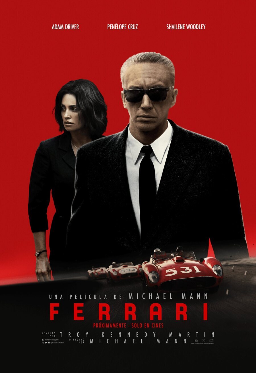 Poster of Enzo Ferrari - Cartel 'Ferrari'