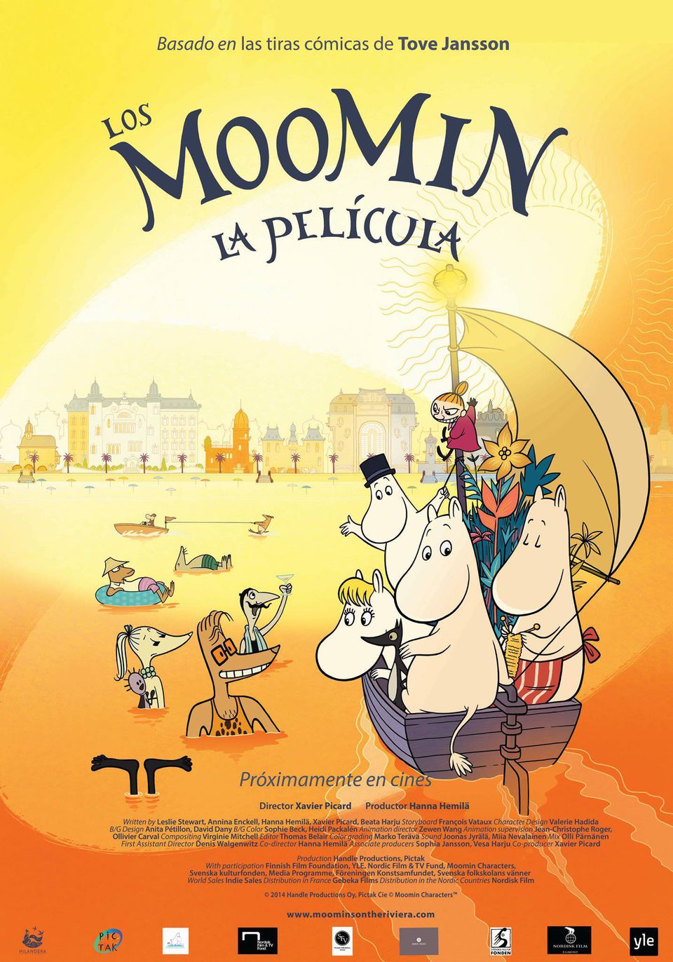 Poster of The Moomin. The film - México