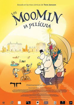 Poster The Moomin. The film
