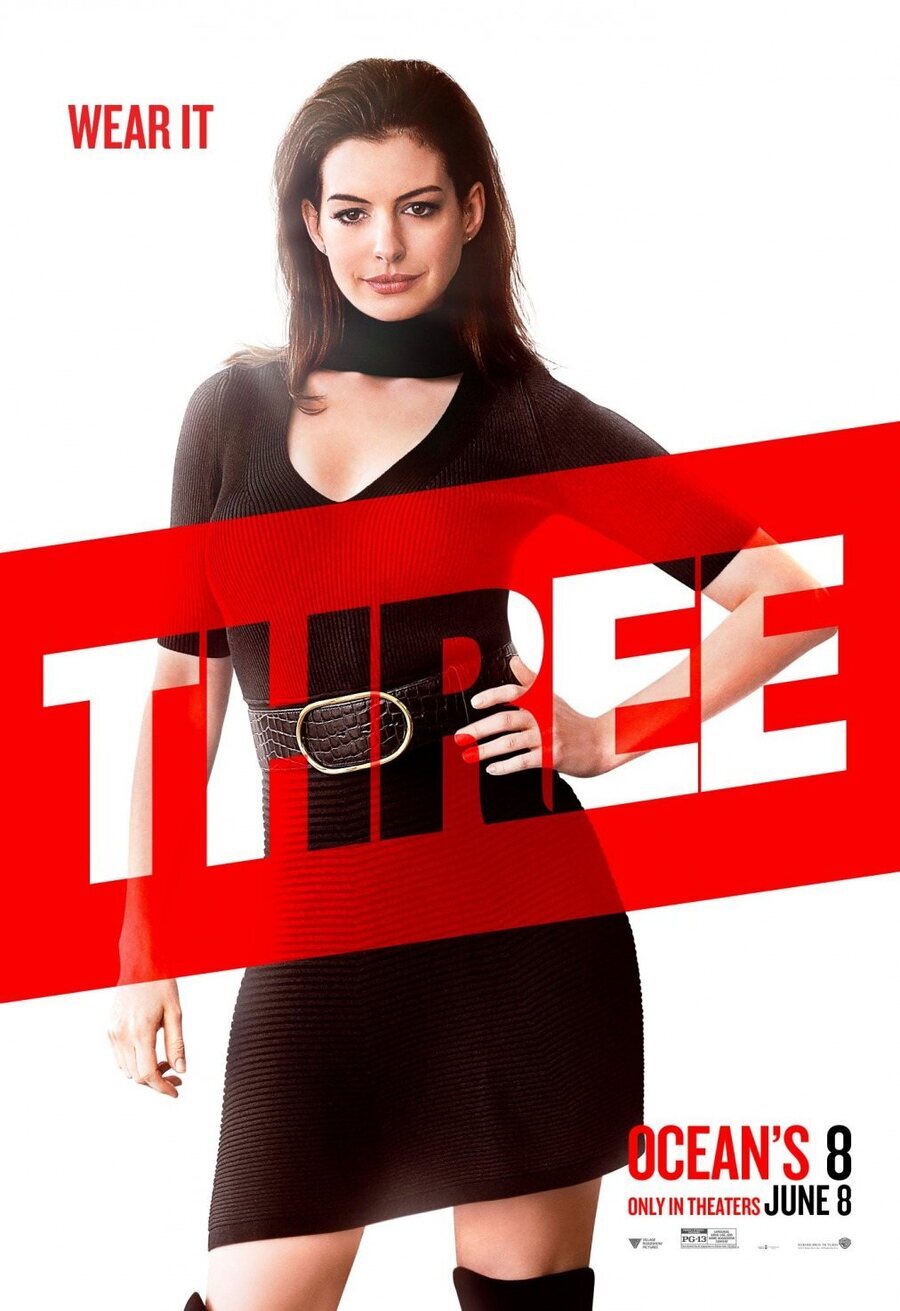 Poster of Ocean's 8 - Three